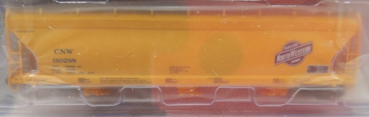 Athearn ATH08493 N Scale Chicago & North Western ACF 4600 Covered Hopper 3 Pack NIB