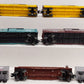 Lionel O Gauge Assorted Freight Cars 6-17220, 6-16926, 6-17221, 6-5722 [5] VG/Box