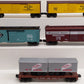 Lionel O Gauge Assorted Freight Cars 6-17220, 6-16926, 6-17221, 6-5722 [5] VG/Box