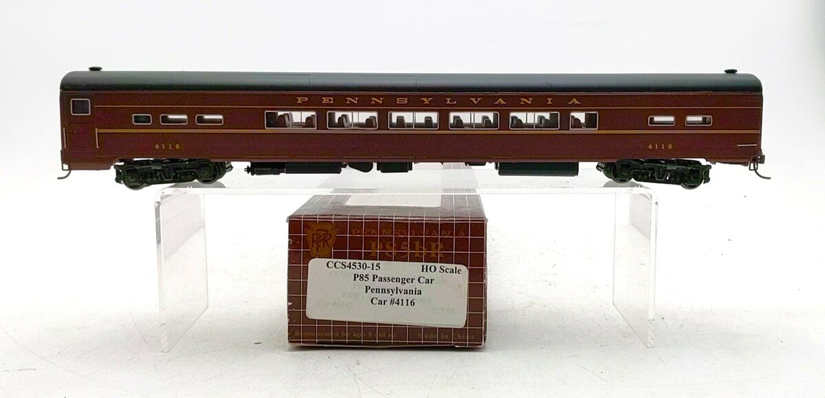 Centralia Car Shops CCS4530-15 HO Pennsylvania P85 Passenger Car #4116 LN/Box