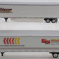 Tonkin O Gauge Die Cast Semi Box Trailers  [2] EX