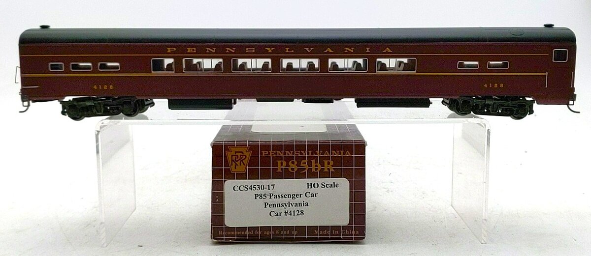 Centralia Car Shops CCS4530-17 HO Pennsylvania P85 Passenger Car #4128 LN/Box