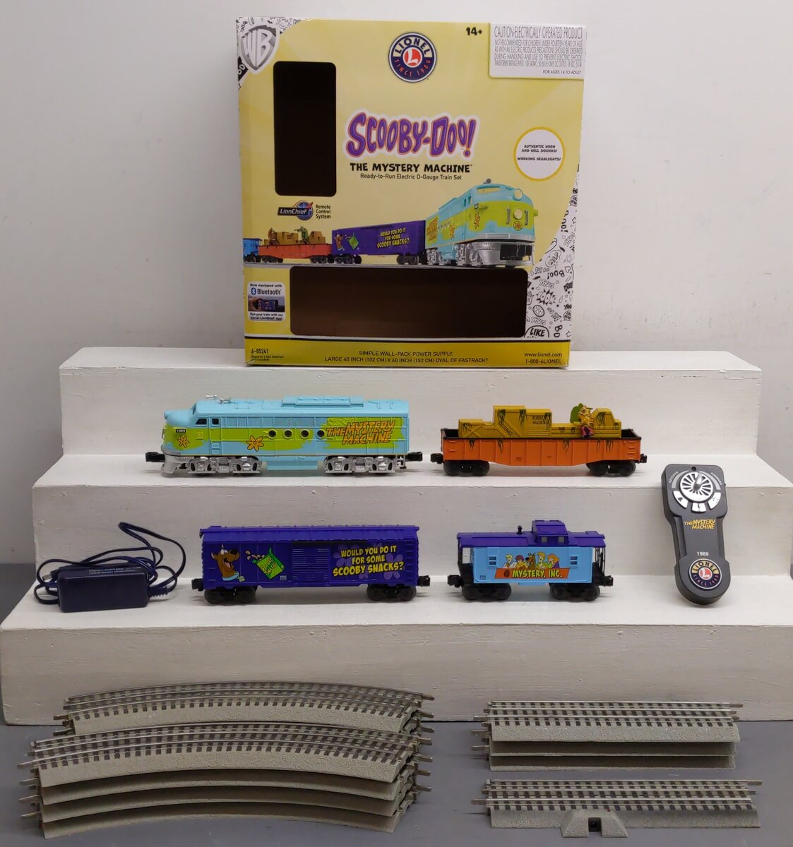 Lionel 6-85241 Mystery Machine LionChief O Gauge Diesel Train Set with Bluetooth