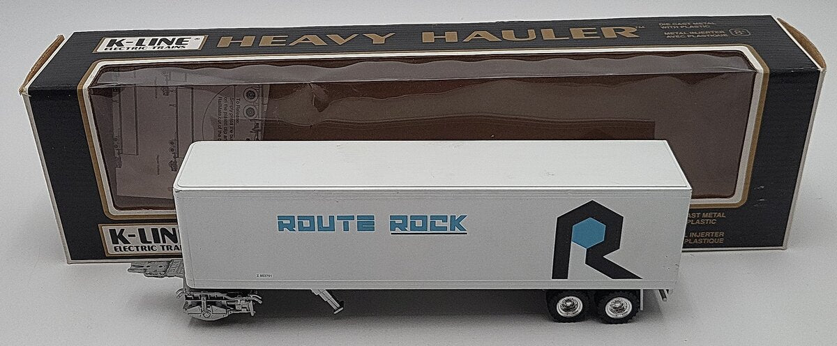 K-Line O Scale Route Rock Trailer EX/Box