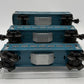 Lionel 2630S Vintage O Prewar Tinplate Blue/Silver Passenger Cars (Set of 3) VG