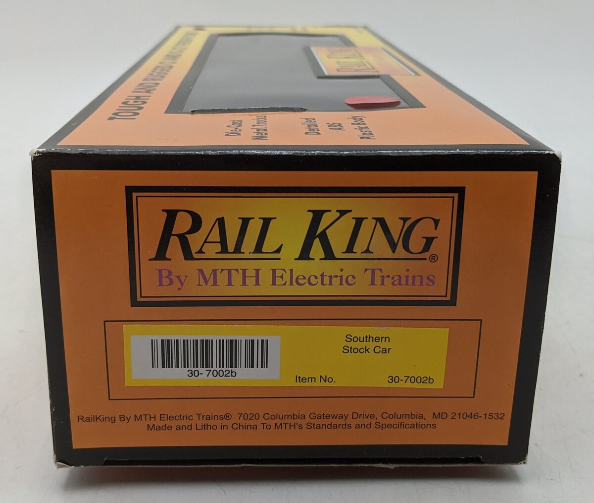 MTH 30-7002B O Gauge Southern Stock Car #45778 LN/Box