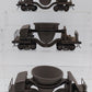 MTH 20-90011 O Gauge Undecorated Premier Slag Car Set - Custom Weathered EX/Box