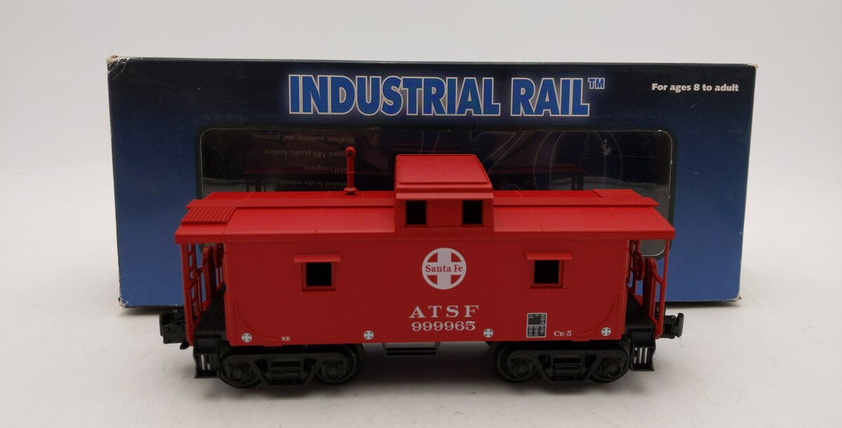 Industrial Rail 1007004 O Scale Santa Fe Caboose #999965 LN/Box