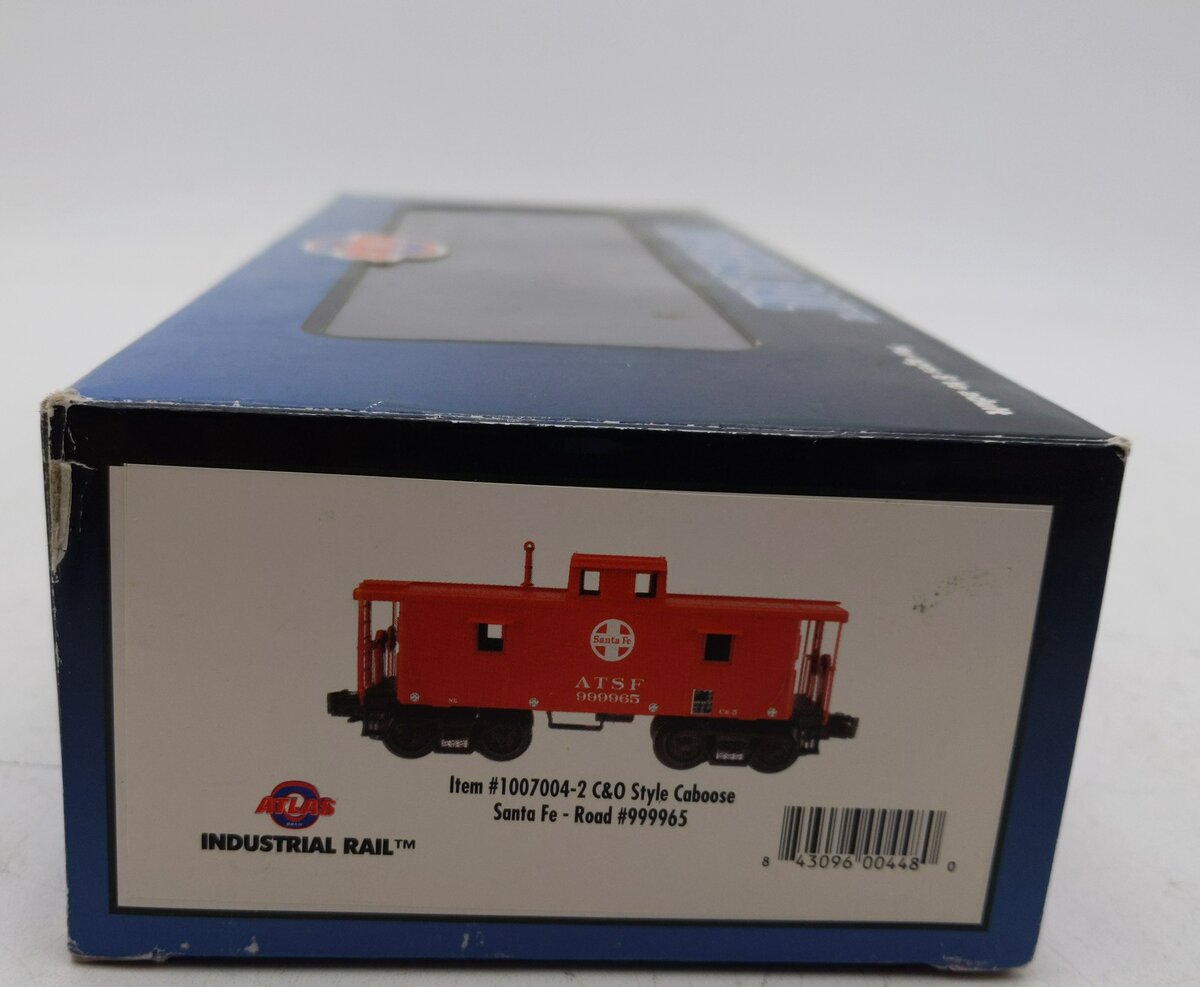 Industrial Rail 1007004 O Scale Santa Fe Caboose #999965 LN/Box