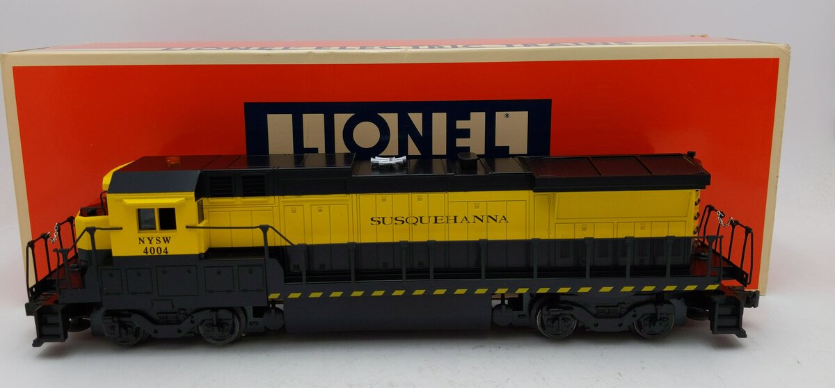 Lionel 6-18218 O Gauge Susquehanna Dash 8-40B Diesel Locomotive #4004 LN/Box