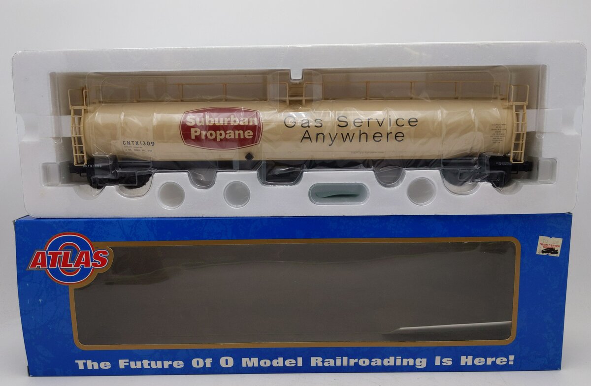 Atlas 6404-1 O Gauge Suburban Propane CNTX 33K Gallon Tank Car #1309 (3 Rail) NIB