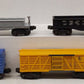 Lionel Vintage O Gauge Freight Cars: 347000, 2419, 3424, 6656, 6257 [5] VG