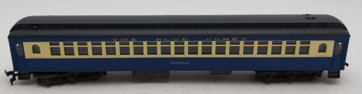 AHM 6205-BC HO Blue Comet "Westphal" Coach Car LN/Box