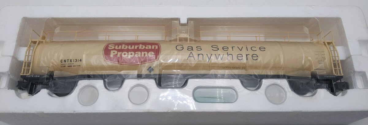 Atlas 6404-2 O Gauge Surburban Propane 33,000 Gallon Tank Car #1314 (3-Rail) NIB