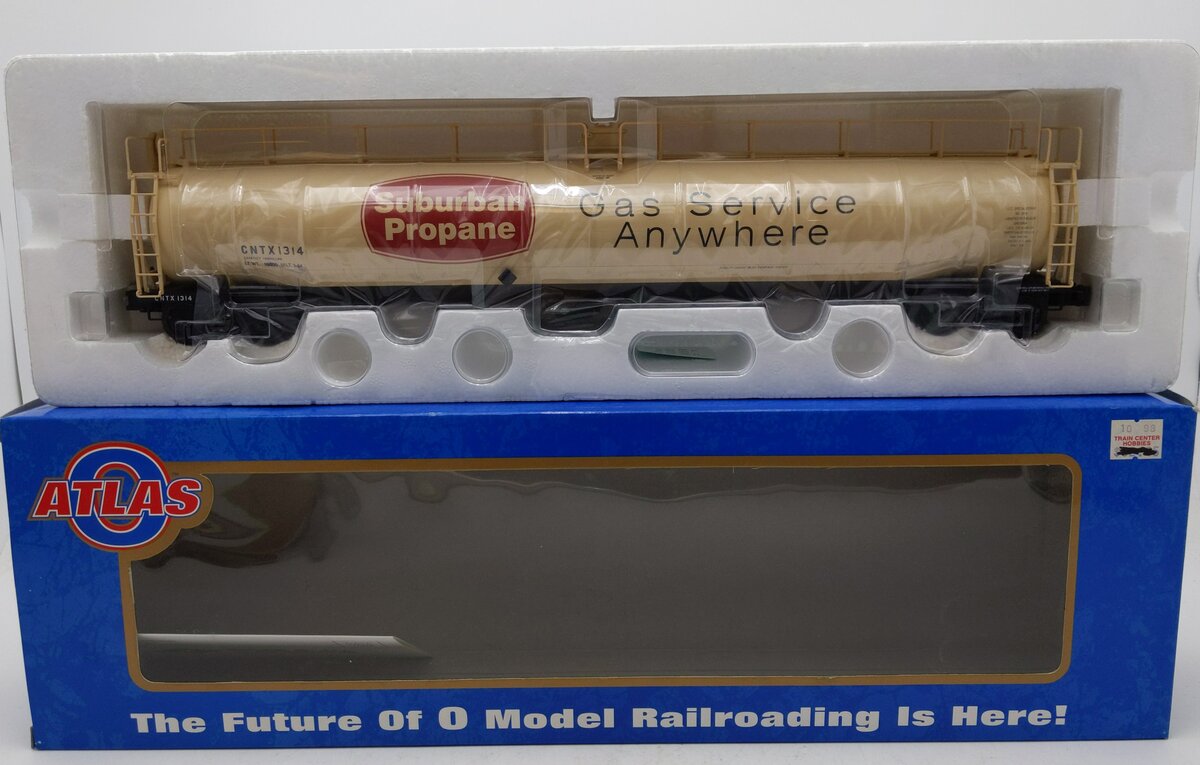 Atlas 6404-2 O Gauge Surburban Propane 33,000 Gallon Tank Car #1314 (3-Rail) NIB