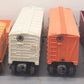 Lionel Vintage O Gauge Freight Cars #611925,2411,25000,2555,3472,6646 [6] VG