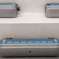Lionel Vintage O Gauge Blue/Gray Tin Plate Passenger Cars #1630/1631