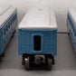 Lionel Vintage O Gauge Blue/Gray Tin Plate Passenger Cars #1630/1631