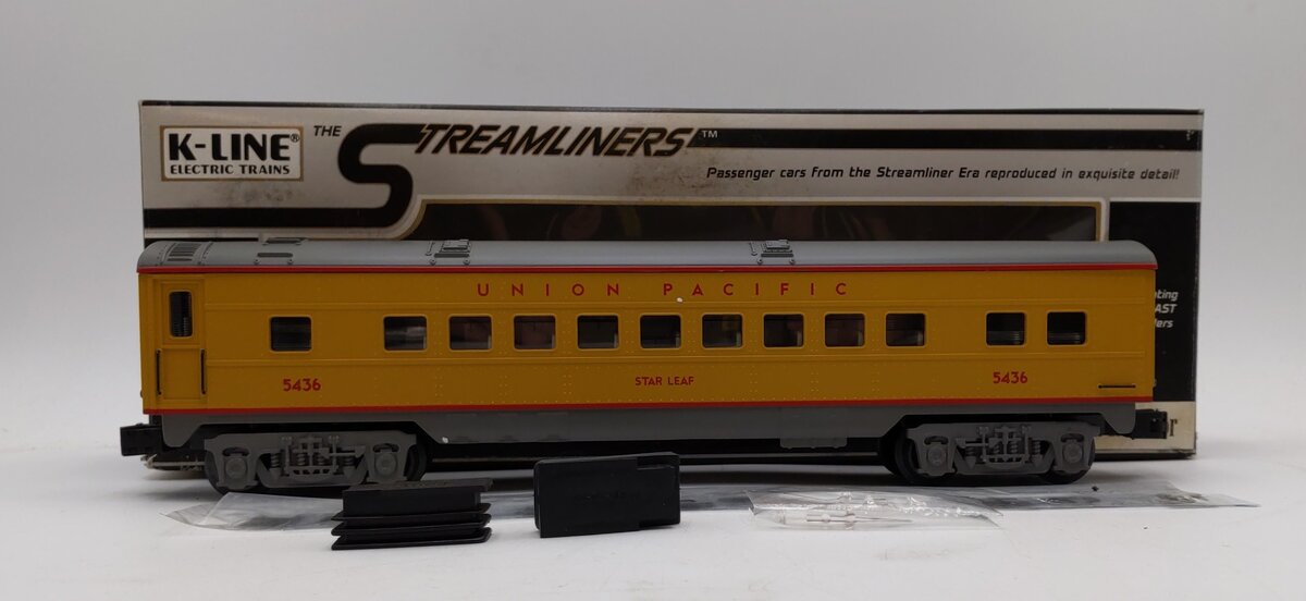 K-Line The Streamliners O Gauge Union Pacific 5436 Star Leaf LN/Box