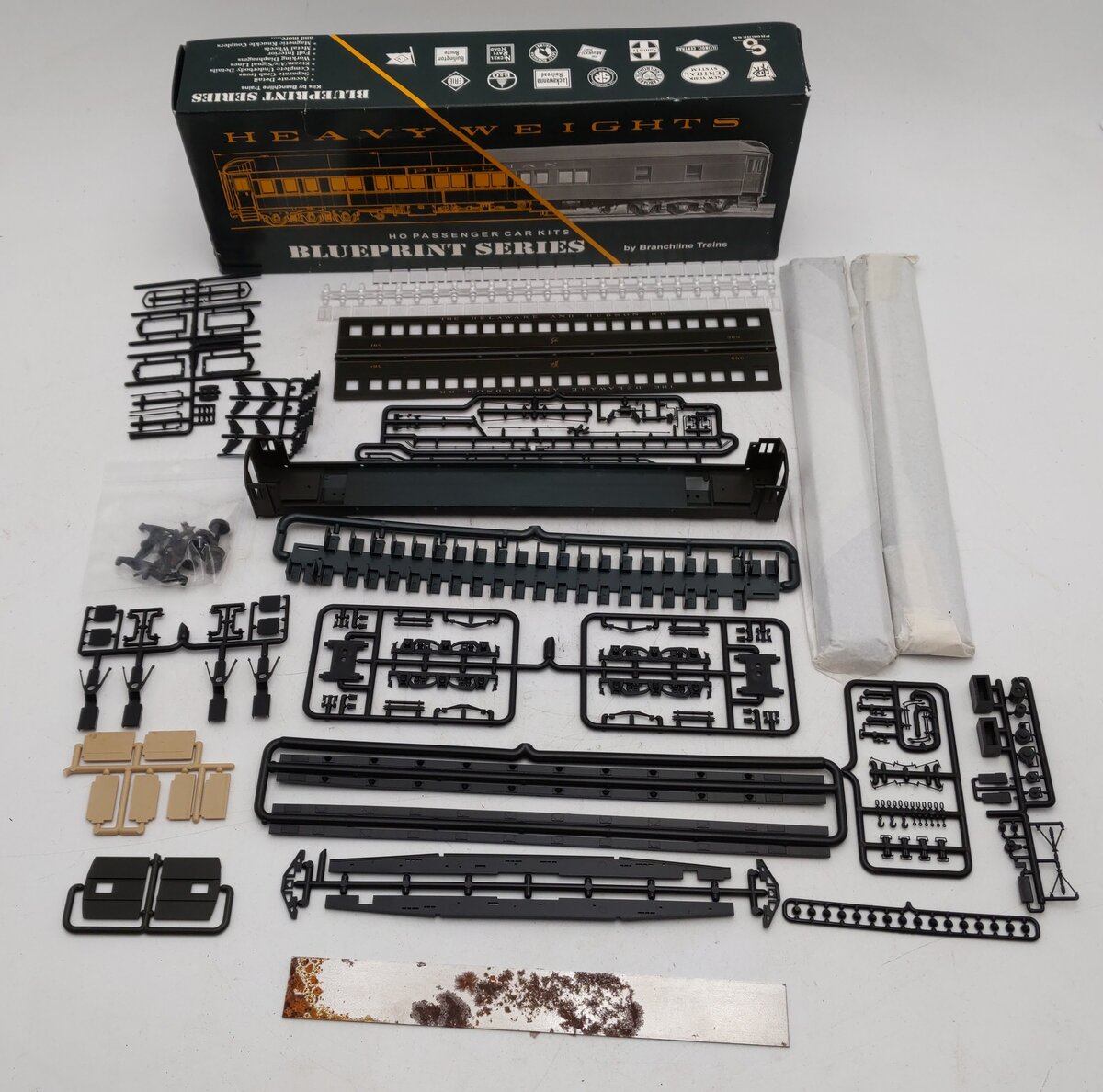 Branchline 5126 80' D&H Coach Kits EX/Box