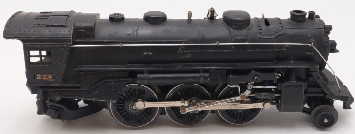 Lionel 224 Vintage O Prewar 2-6-2 Steam Locomotive VG
