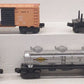 Lionel Vintage O Gauge Freight Cars: 646825, 3451, 6119, 6415, 2460 [5] VG