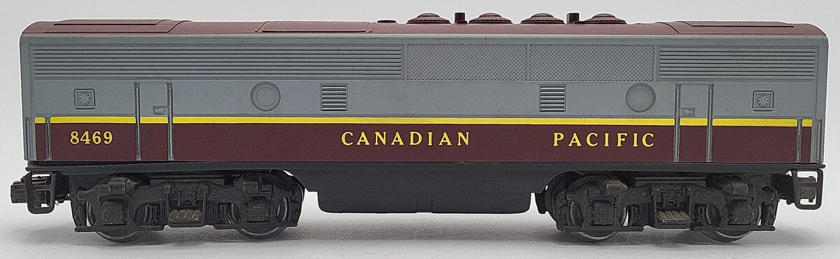 Lionel 6-8469 O Gauge Canadian Pacific F3 B-Unit Non-Powered Diesel Locomotive VG