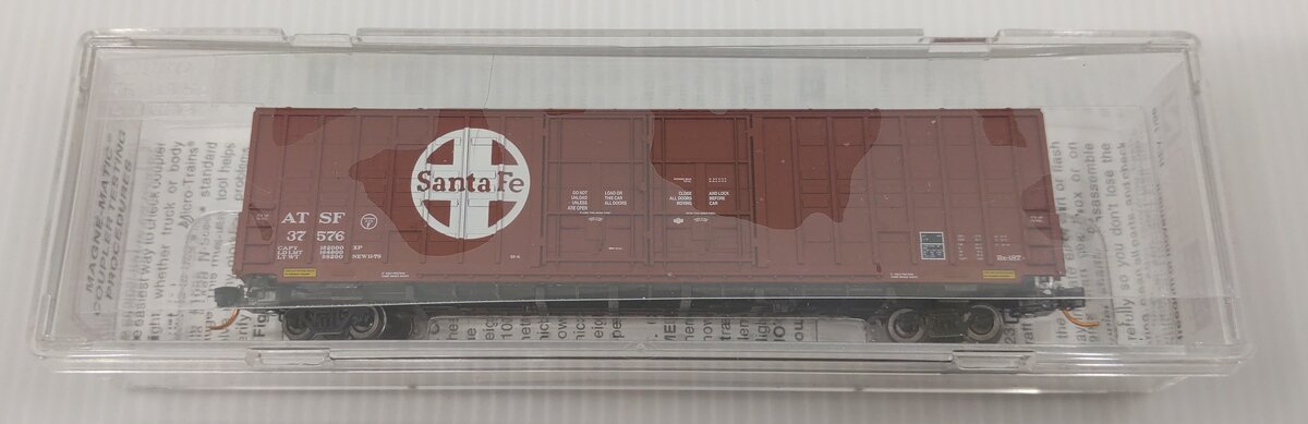 Micro-Trains N Scale Special Run Santa Fe "Acequia" Boxcar #37576 LN/Box