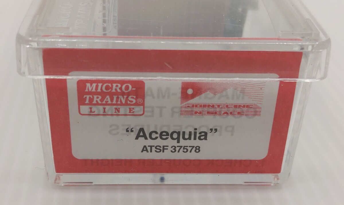 Micro-Trains N Scale Special Run Santa Fe "Acequia" Boxcar #37578 LN/Box