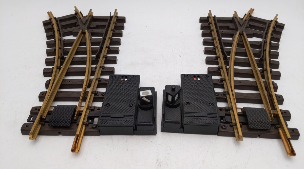 LGB G Scale 1200/1210 LH & RH Remote Switch Turnouts [3] VG