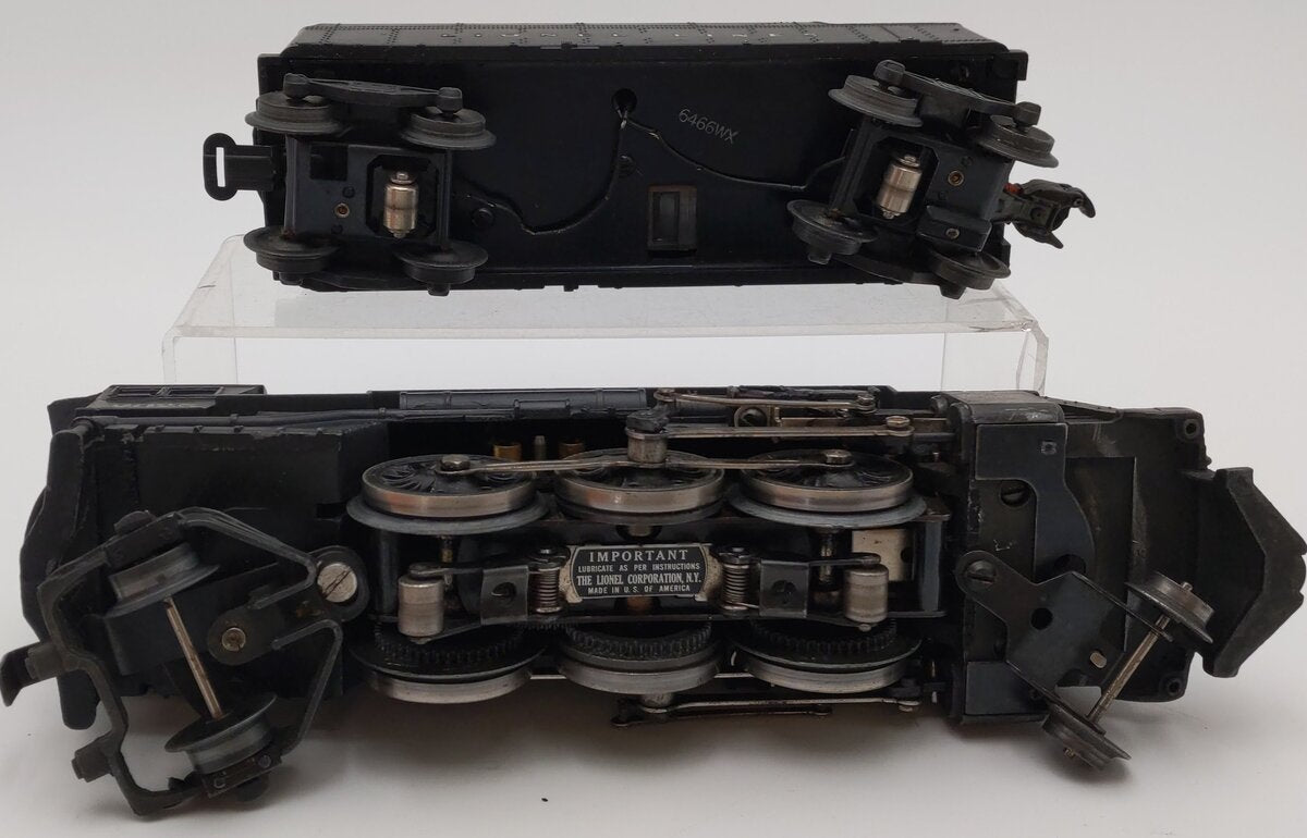 Lionel 2025 Vintage O 2-6-2 Die-Cast Steam Locomotive & 6466WX Tender VG