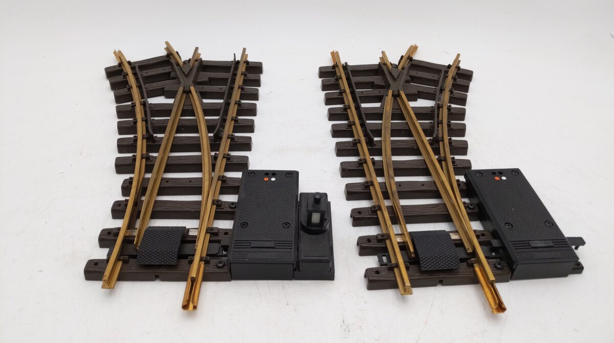 LGB G Scale 1200/1210 LH & RH Remote Switch Turnouts [3] VG