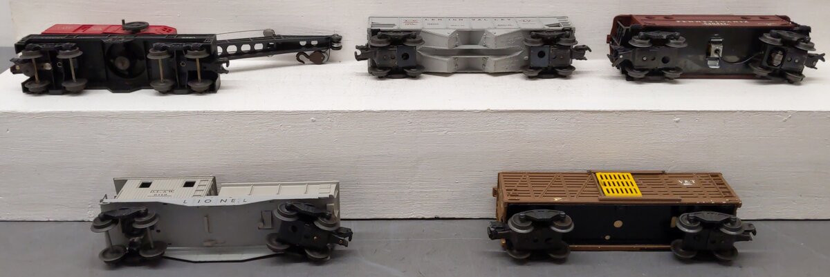 Lionel Vintage O Gauge Custom Freight Cars #25000,6119,6560,6417,536417 [5]