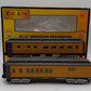 MTH 30-6253 O Union Pacific Madison Combo/Diner Set 3633/5616 (Set of 2) EX/Box