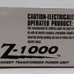 MTH Z1000 O Gauge Transformer LN/Box