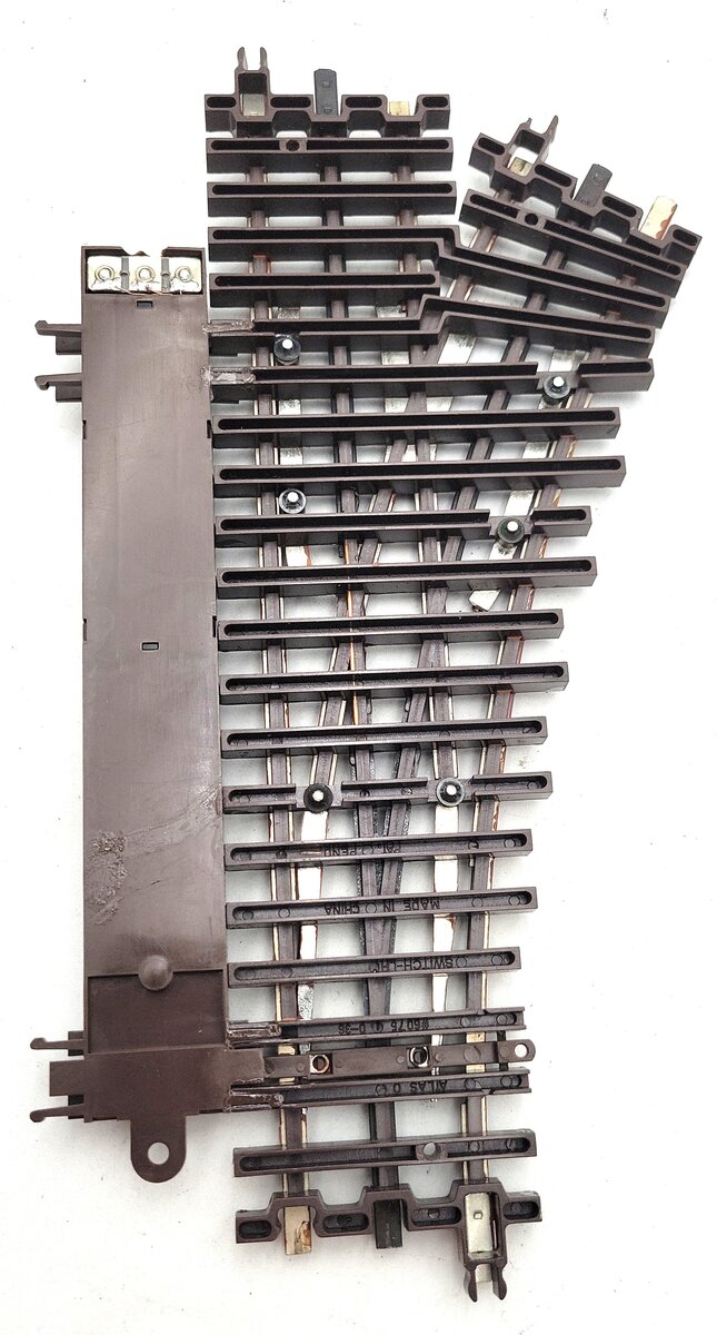 Atlas 6075 O Nickel Silver O-36 Left Hand Remote Switch Turnout LN/Box