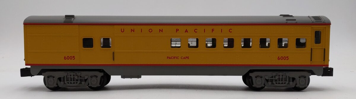 K-Line The Streamliners O Gauge Union Pacific Passenger Car 6005 Pacific Cape EX