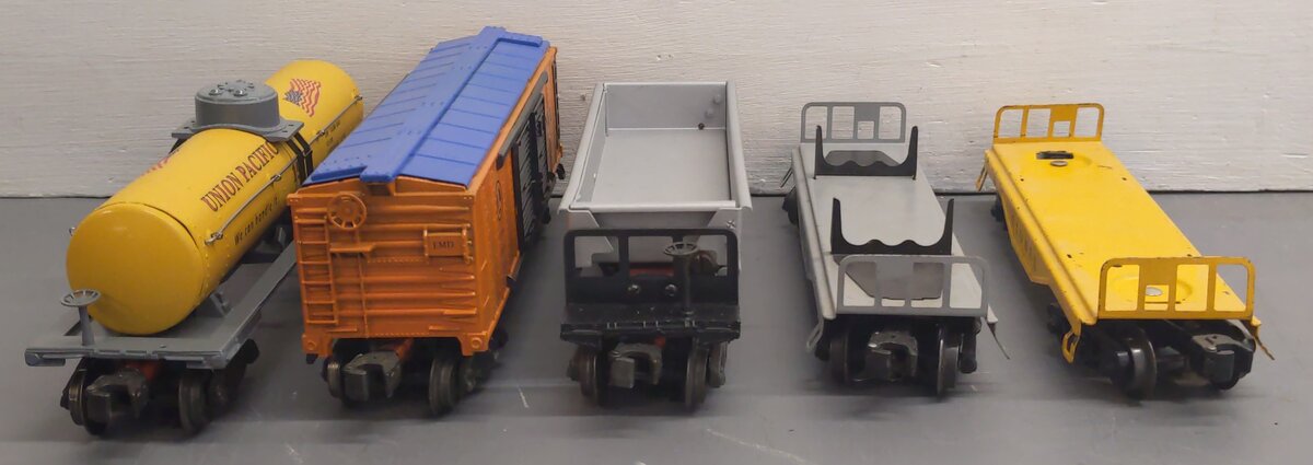 Lionel Vintage O Custom Freight Cars #61100,3459,154 [5] VG