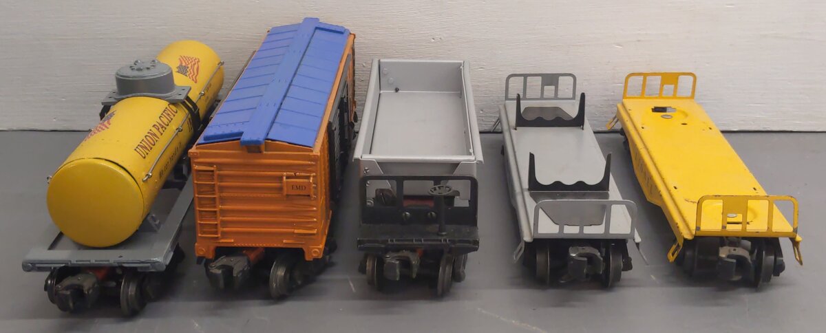 Lionel Vintage O Custom Freight Cars #61100,3459,154 [5] VG