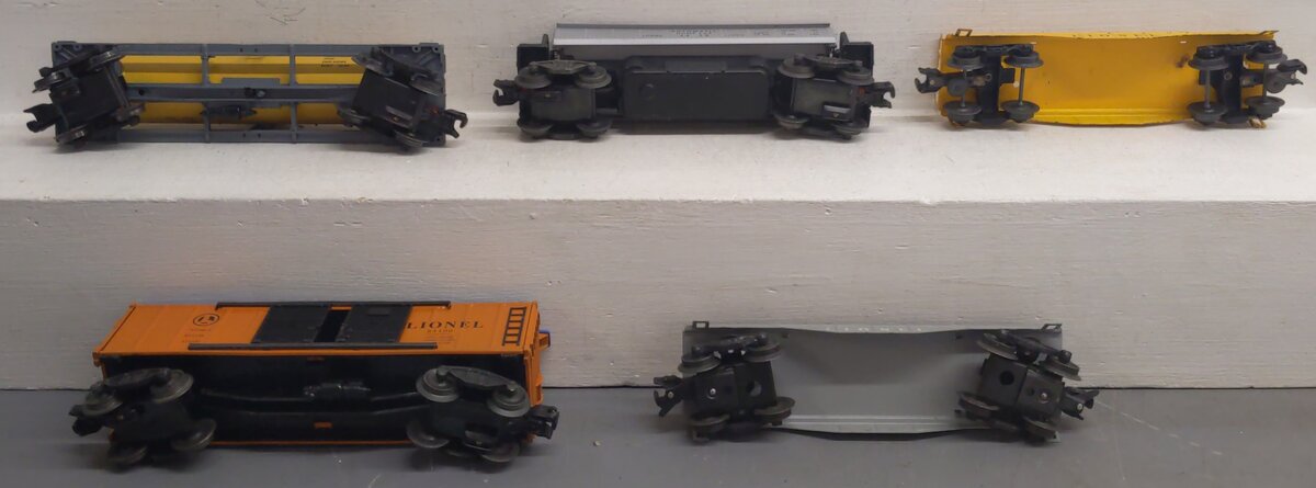 Lionel Vintage O Custom Freight Cars #61100,3459,154 [5] VG