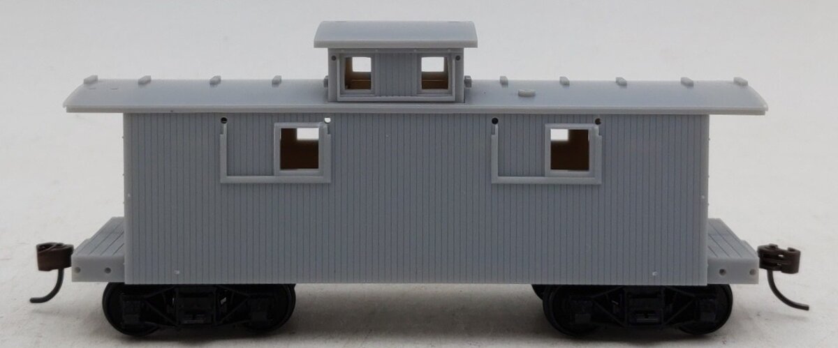 Walthers 932-7520 HO Undecorated Wood Caboose EX/Box