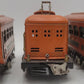 Lionel O Gauge Prewar 248 Electric Locomotive w/ 629 Coach & 630 Observation Car VG