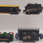 Lionel O Assorted Freight Cars 6-18405, 6-18406, 6-18403, 6-16614 [4] EX/Box