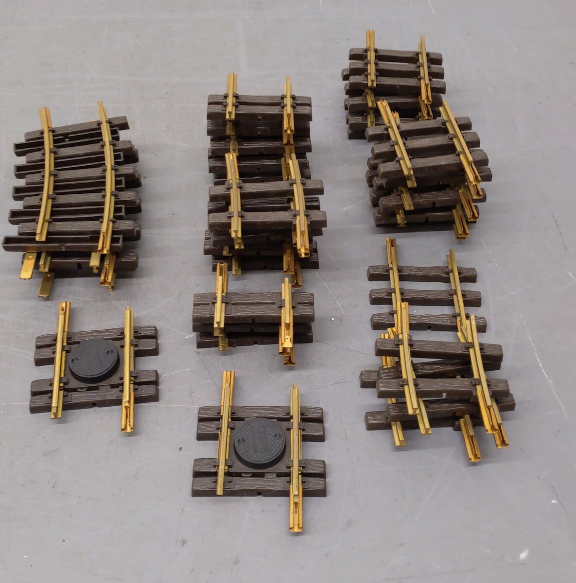 LGB G Scale Assorted Straight & Curved Track Sections [32] EX