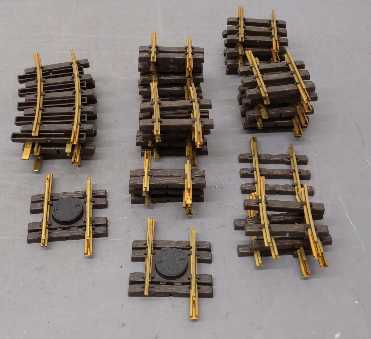 LGB G Scale Assorted Straight & Curved Track Sections [32] EX