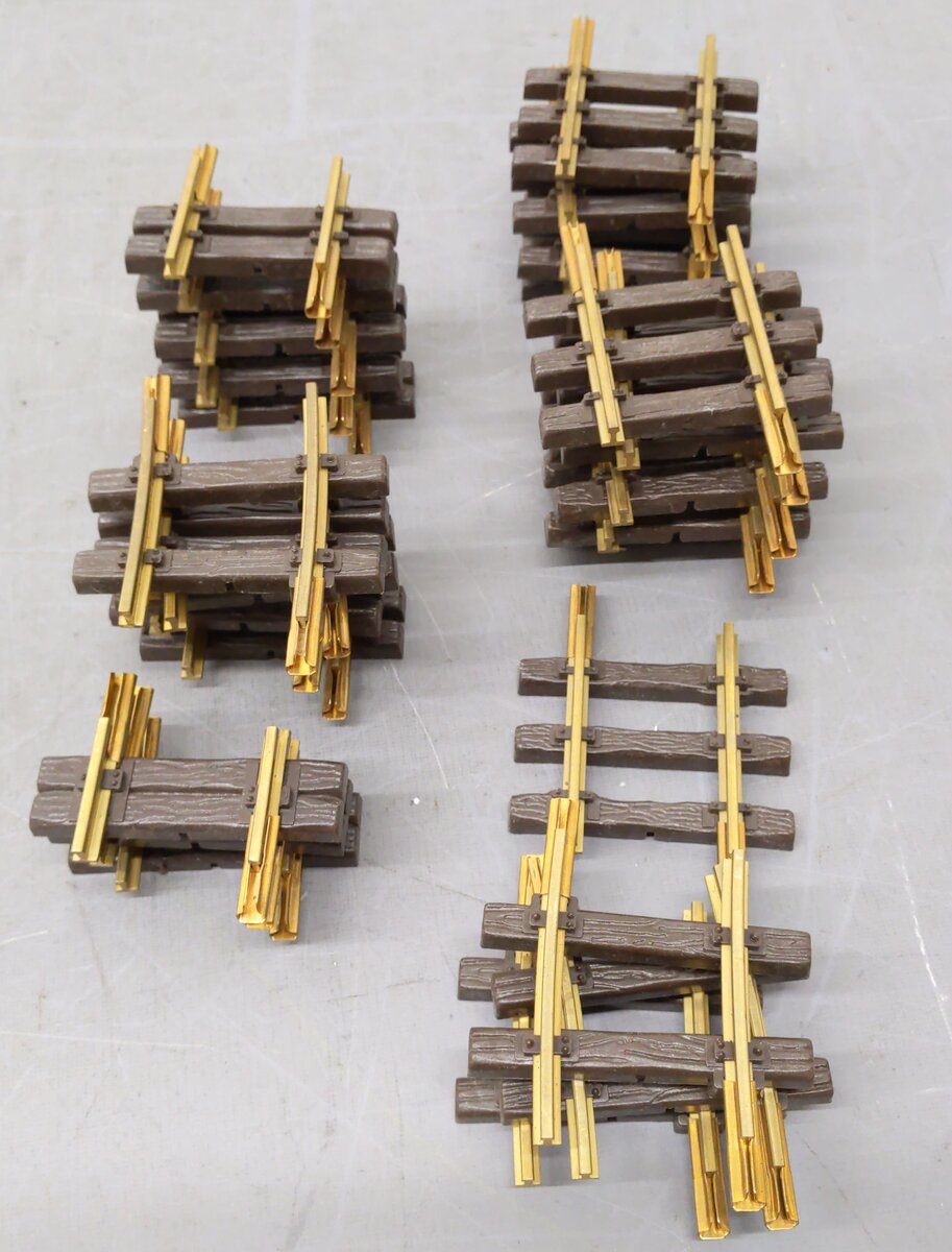 LGB G Scale Assorted Straight & Curved Track Sections [32] EX