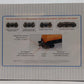 Bachmann 16138 HO Maintenance of Way 250-Ton Steam Crane Car and Boom Tender MT/Box