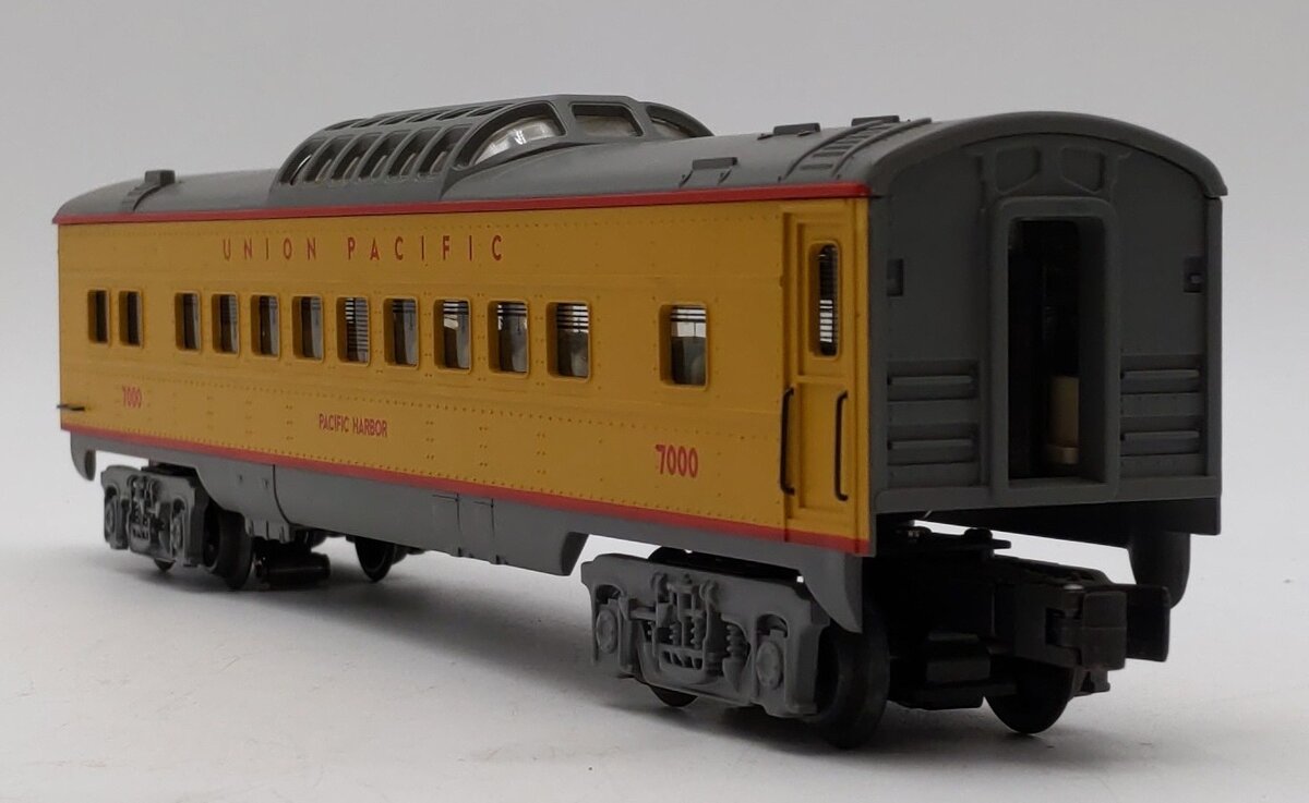 K-Line O Gauge Union Pacific 7000 Pacific Harbor Dome Passenger Car LN