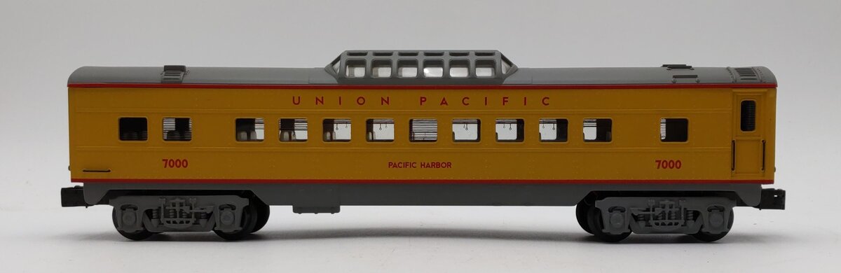 K-Line O Gauge Union Pacific 7000 Pacific Harbor Dome Passenger Car LN
