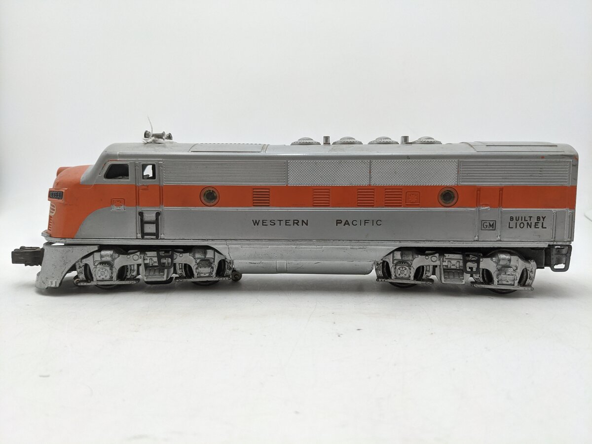 Lionel 2355 Vintage O Western Pacific Powered F-3 Diesel Locomotive VG